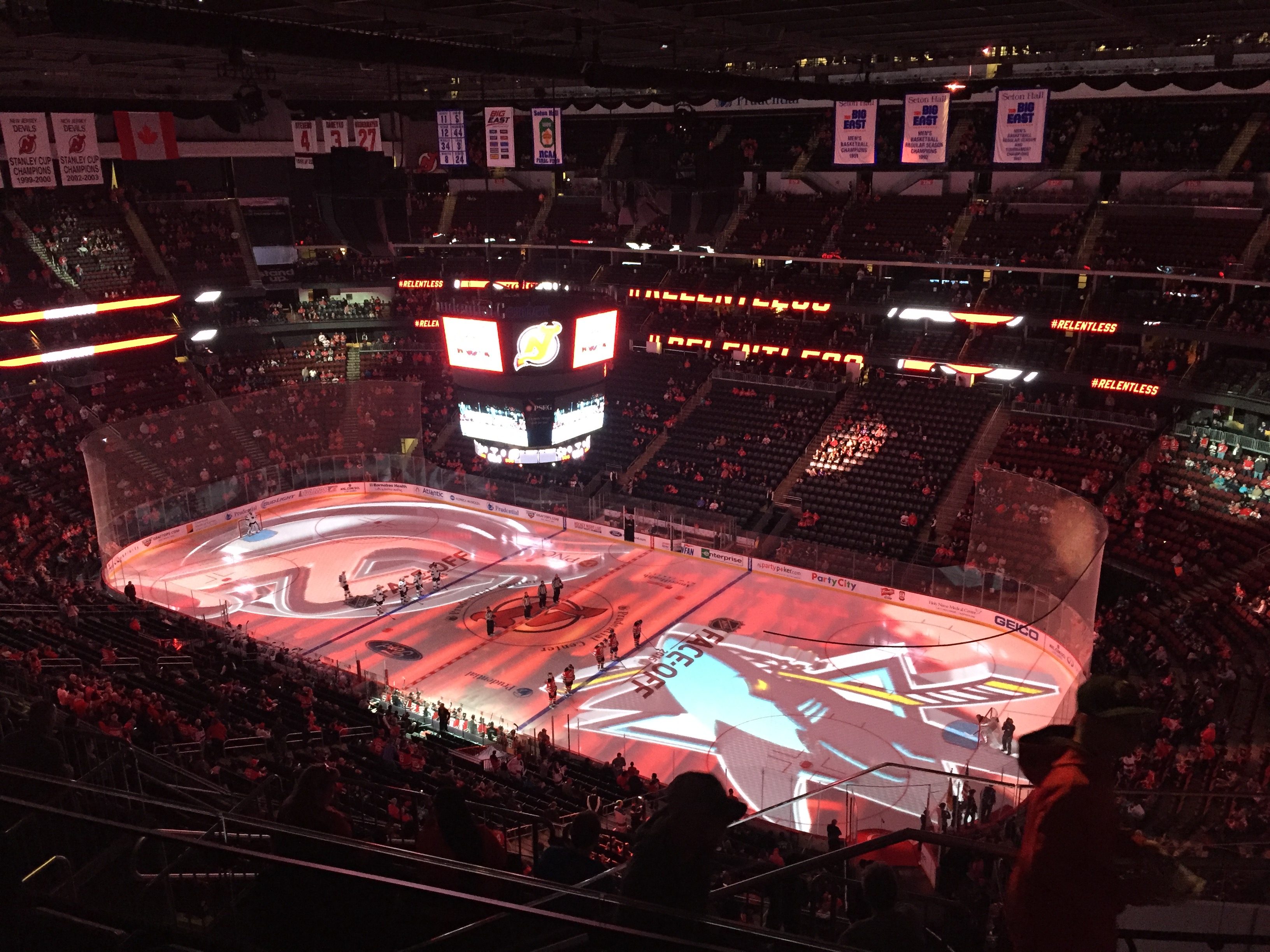 New Jersey Devils NHL Fan Experience, Prudential Centre, NJ, USA, 2015