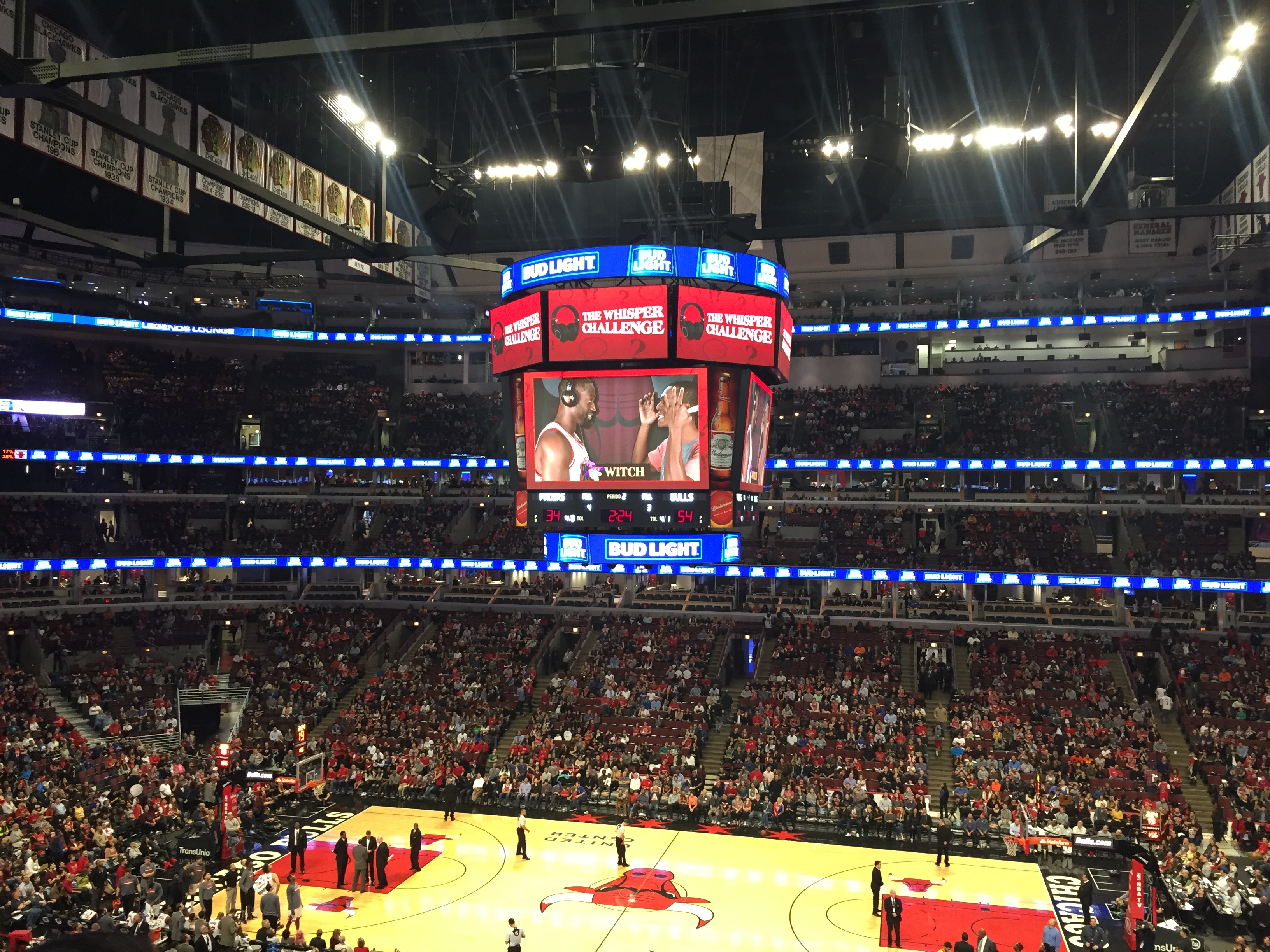 Chicago Bulls NBA Fan Experience, United Center, Chicago, USA, 2016 ...