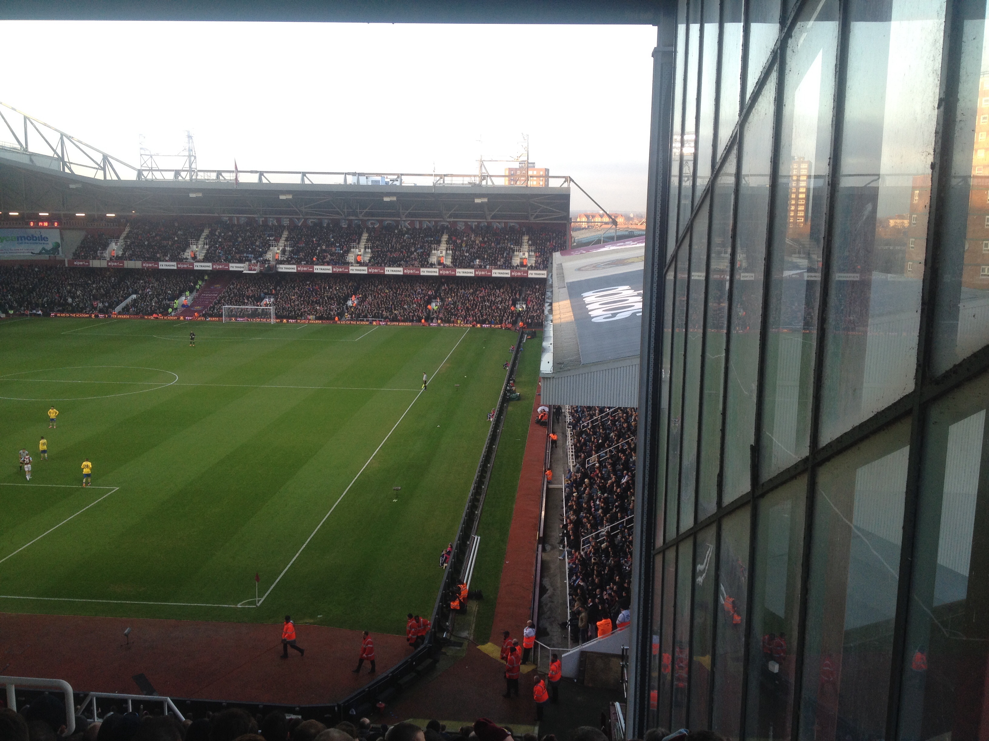View from the Bobby Moore Stand