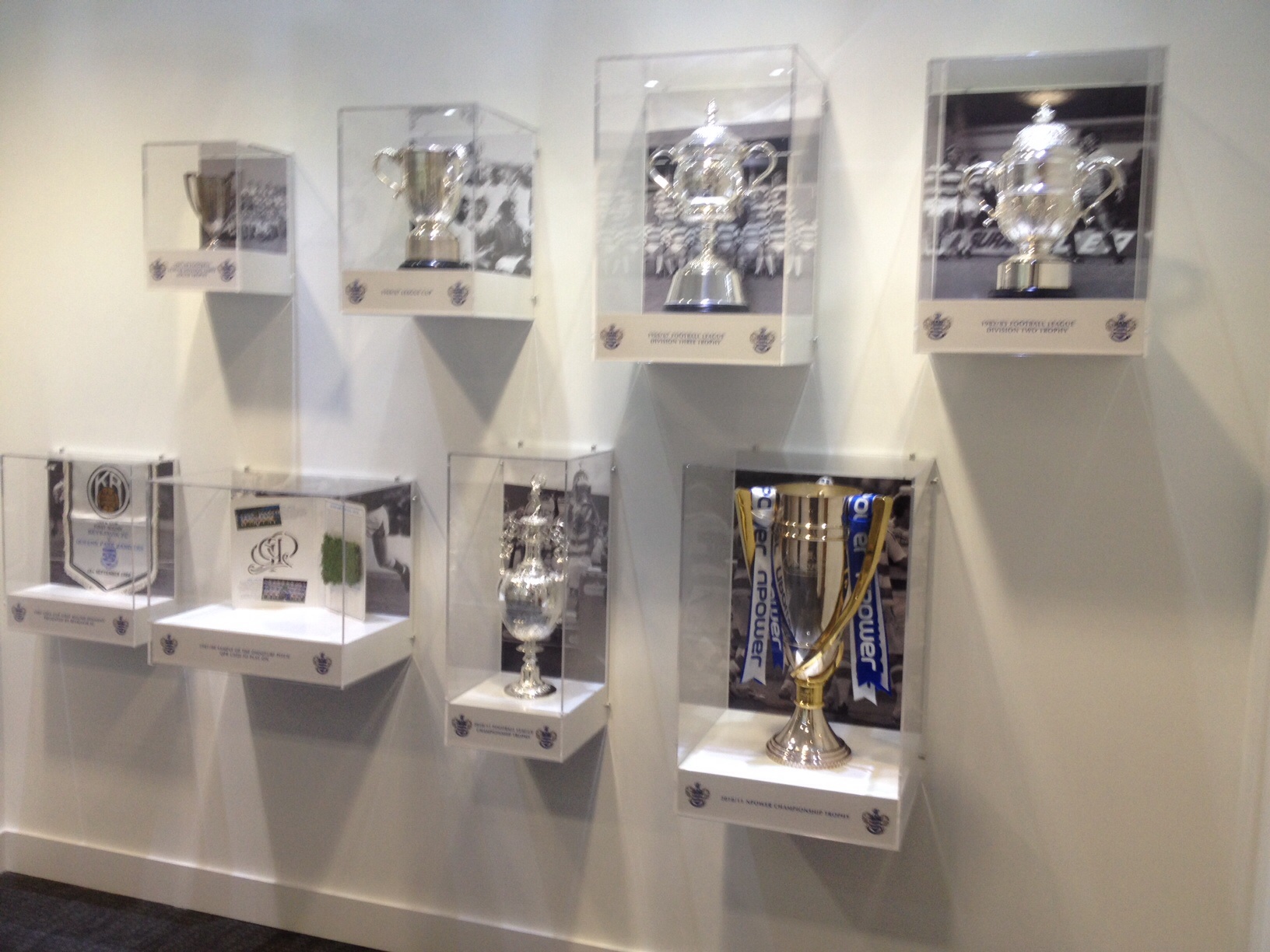 QPR trophy cabinet