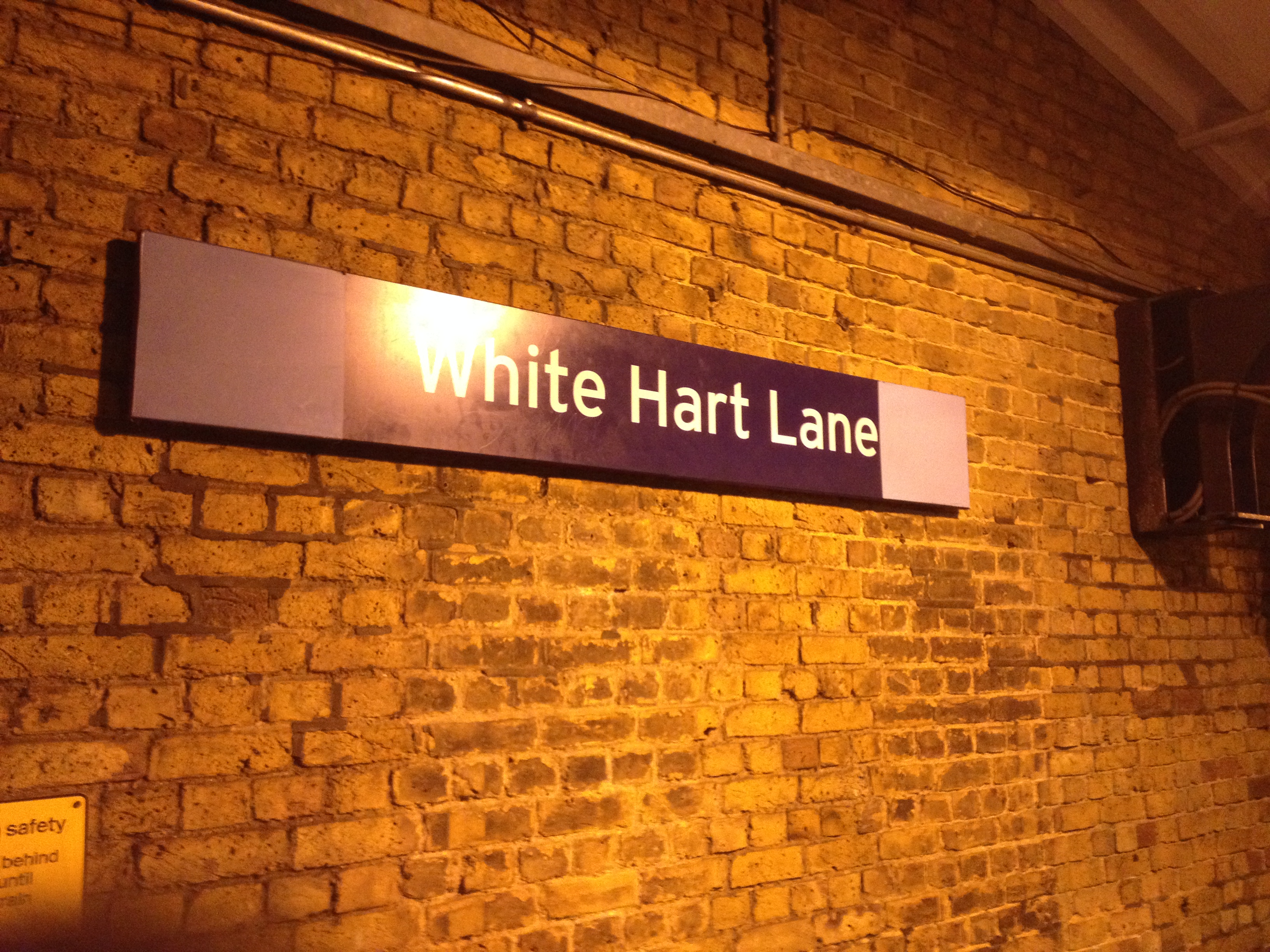 White Hart Lane Station