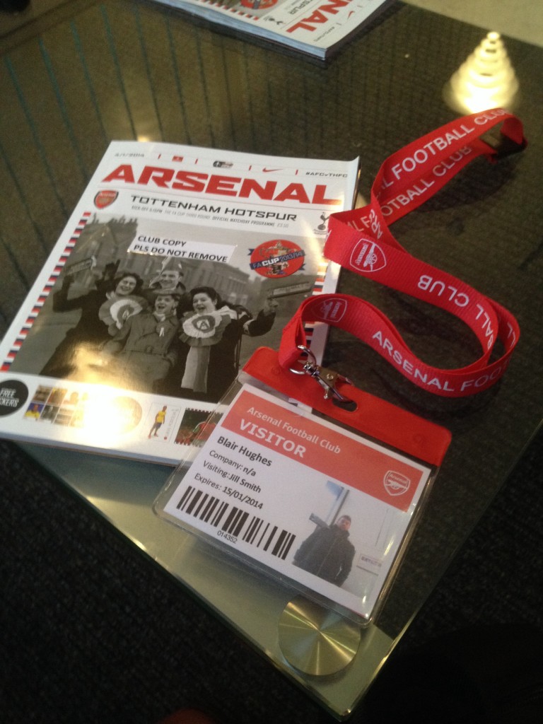 Meeting at Arsenal