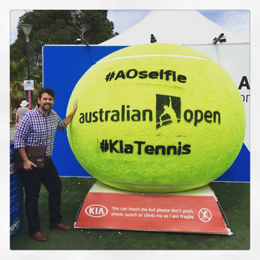 Photo Ops at the 2016 AUS OPEN