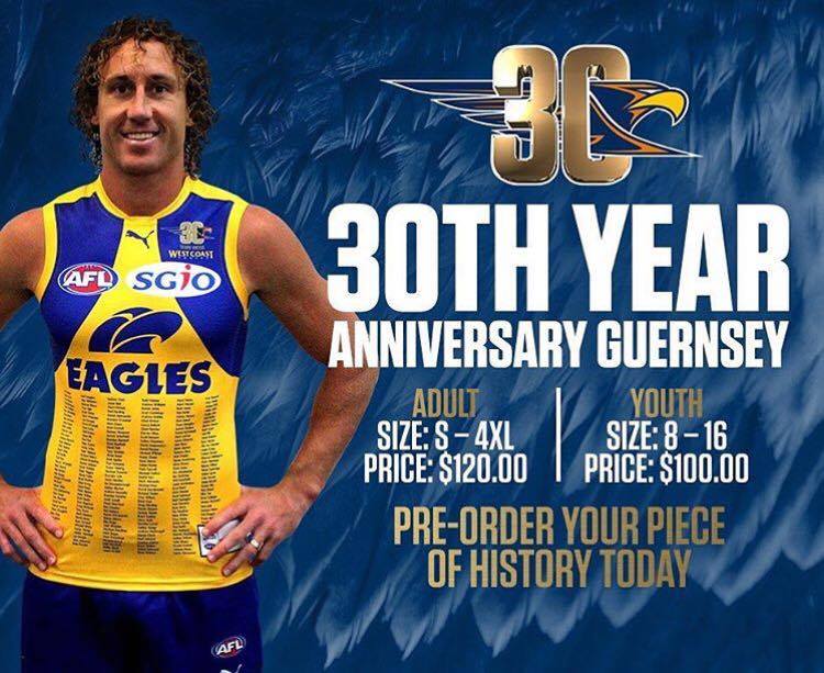 WCE 30th Anniversary Guernsey