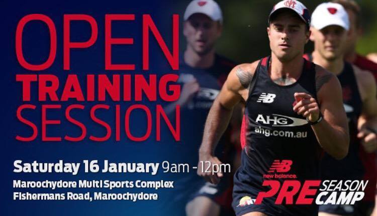 Melbourne Open Training