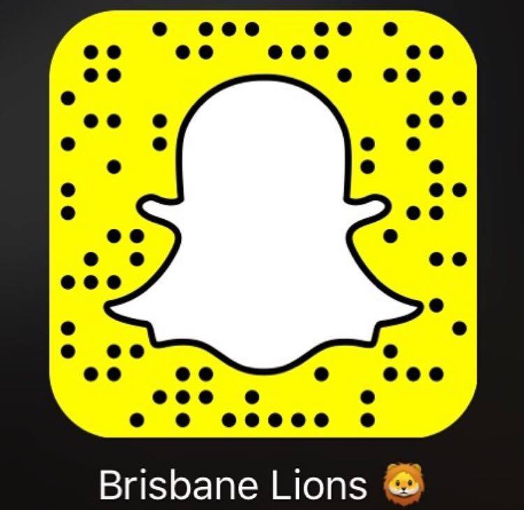 Lions Snapchat