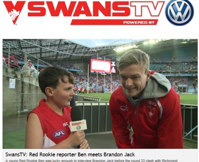 Swans Red Rookie