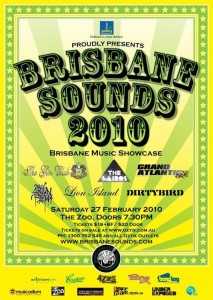 Brisbane Sounds Poster Art