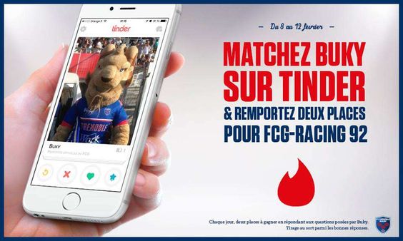 FC Grenoble Rugby Tinder App