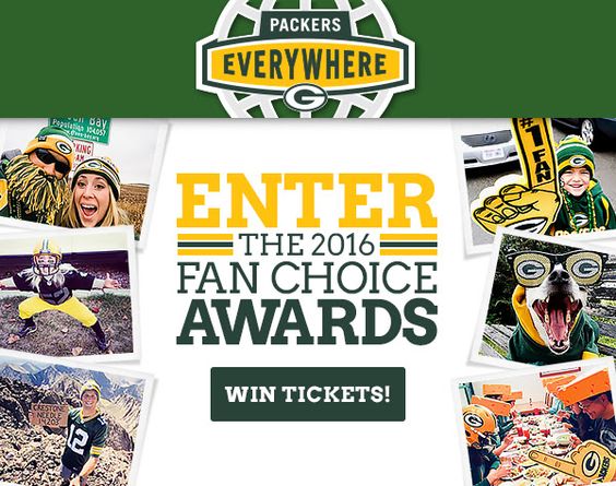 Green Bay Packers Fan Choice Awards
